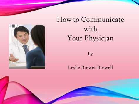 How to Communicate with Your Physician
